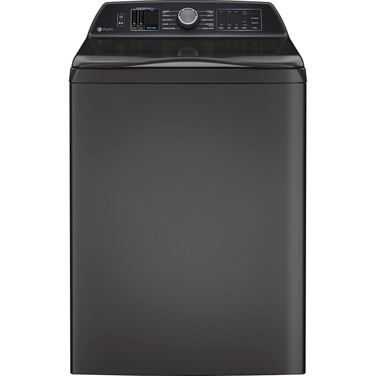 GE Profile - 6.2 cu. Ft  Top Load Washer in Grey - PTW700BPTDG