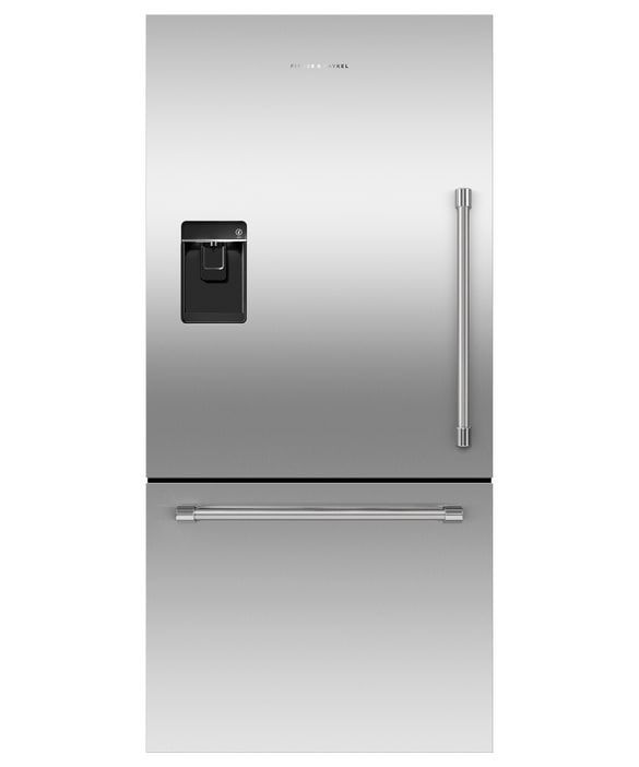 Fisher Paykel - 31.09375 Inch 17.1 cu. ft Bottom Mount Refrigerator in Stainless - RF170WLKUX6