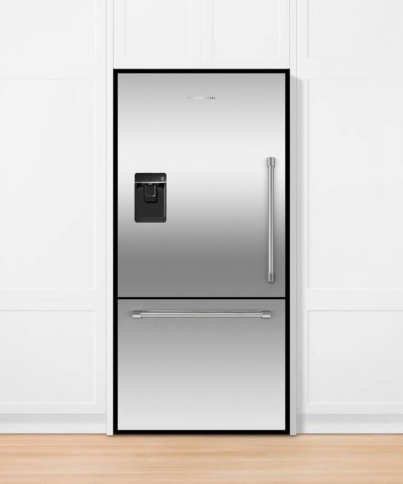 Fisher Paykel - 31.09375 Inch 17.1 cu. ft Bottom Mount Refrigerator in Stainless - RF170WLKUX6