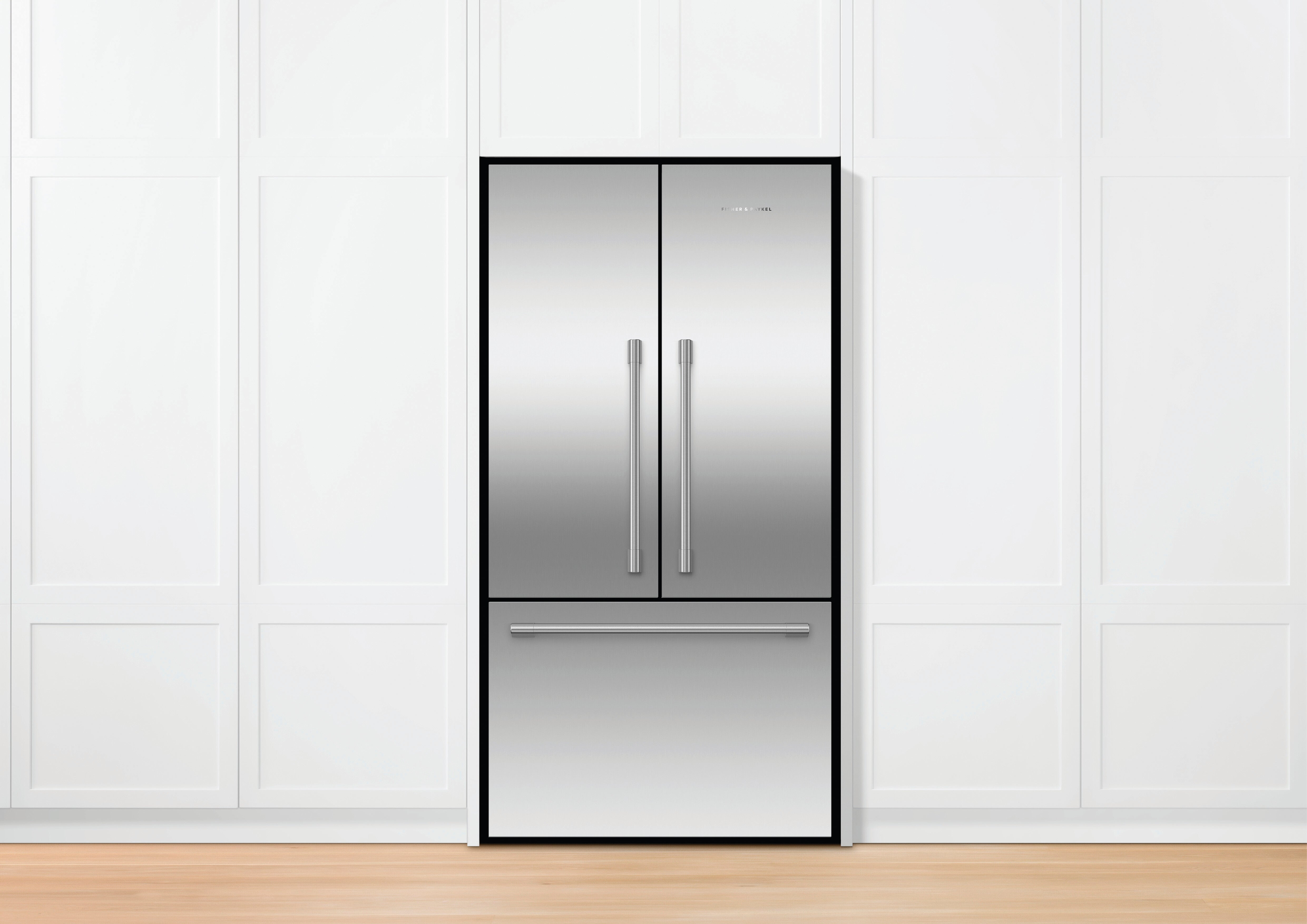 Fisher & Paykel - 36 Inch 20.1 cu. ft French Door Refrigerator in Stainless - RF201AHJSX1