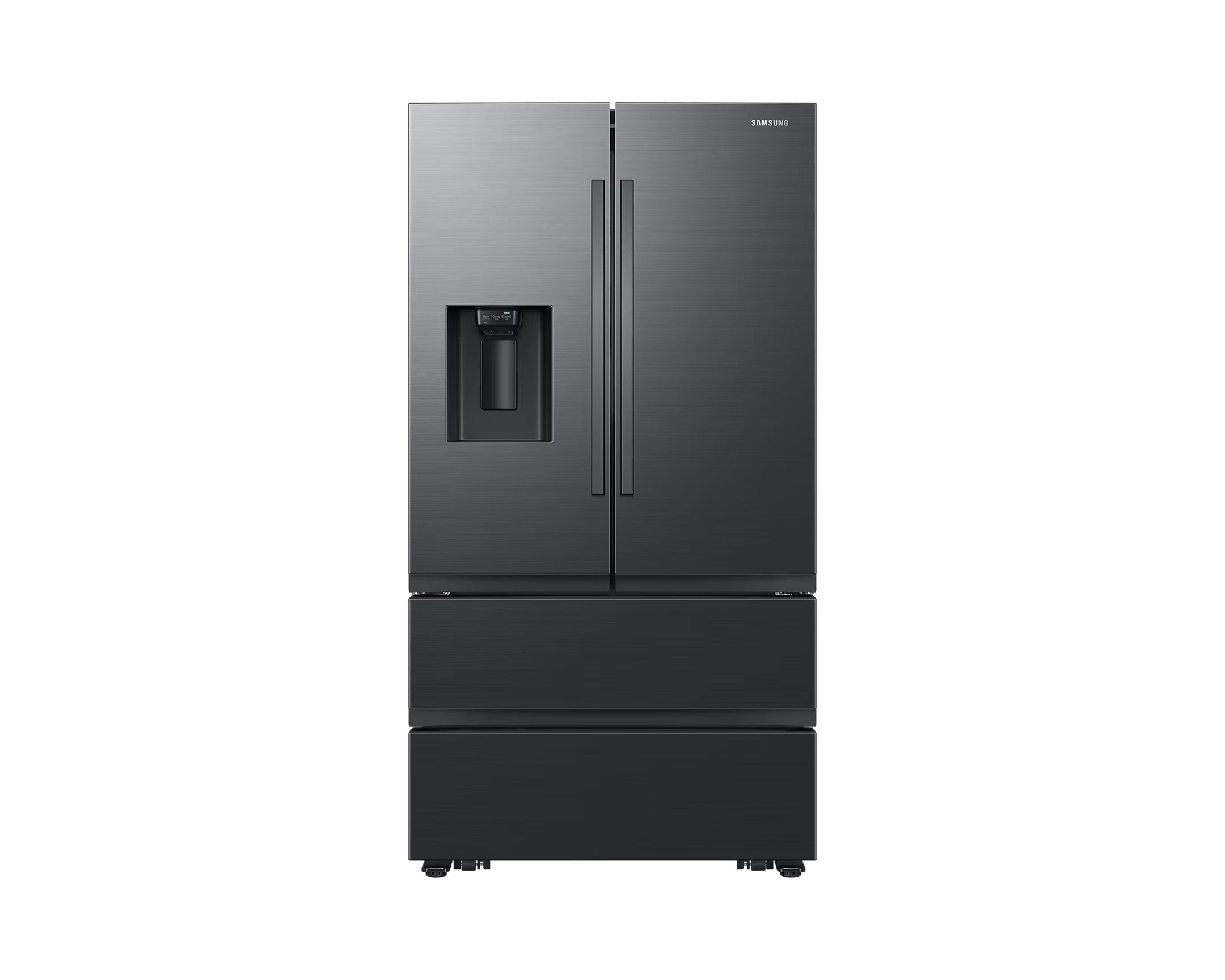 Samsung - 36 Inch 29.8 cu. ft French Door Refrigerator in Black Stainless - RF31CG7400MTAA