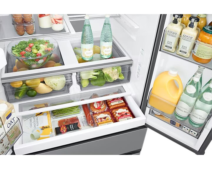 Samsung - 36 Inch 29.8 cu. ft French Door Refrigerator in Stainless - RF31CG7400SRAA