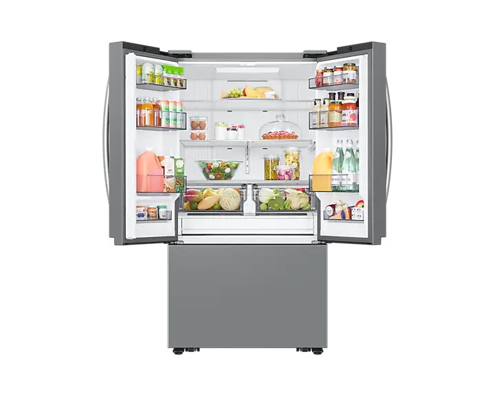 Samsung - 36 Inch 31.5 cu. ft French Door Refrigerator in Stainless - RF32CG5100SRAA