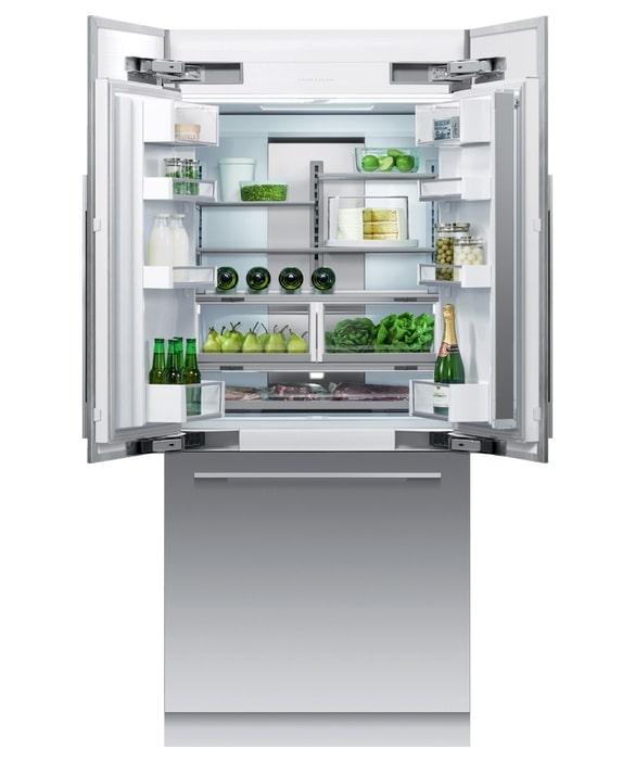 Fisher Paykel - 35.65625 Inch 16.8 cu. ft Built In / Integrated French Door Refrigerator in Panel Ready - RS36A80U1 N