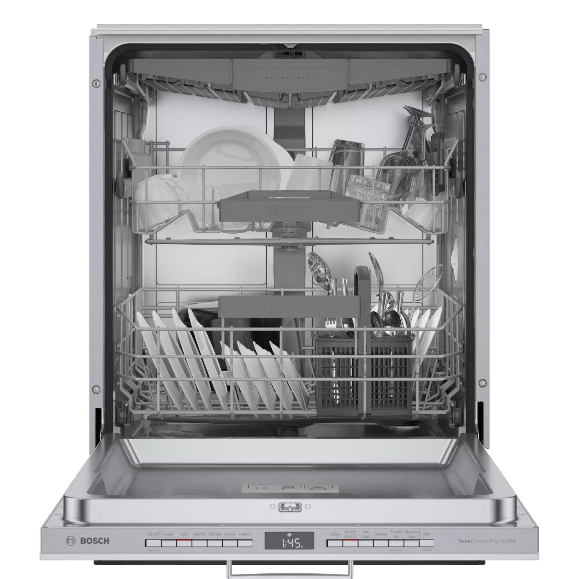 Bosch 42 dBA Built In Dishwasher in Panel Ready SGV78B53UC