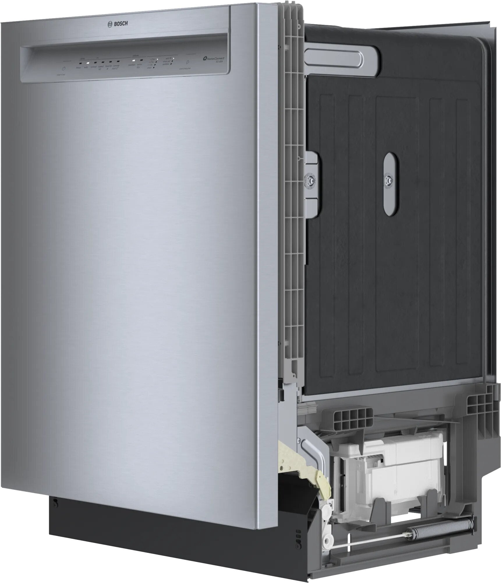 Bosch - 50 dBA Built In Dishwasher in Stainless - SHE3AEM5N