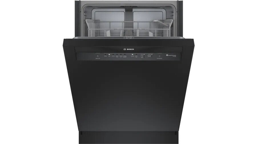 Bosch - 50 dBA Built In Dishwasher in Black - SHE3AEM6N