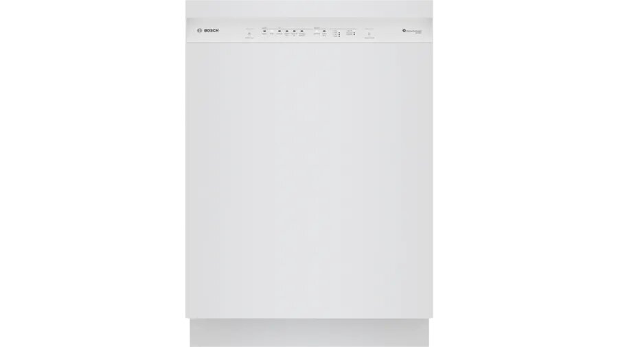 Bosch - 48 dBA Built In Dishwasher in White - SHE4AEM2N