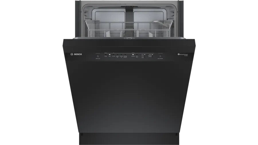 Bosch 48 dBA Built In Dishwasher in Black SHE4AEM6N