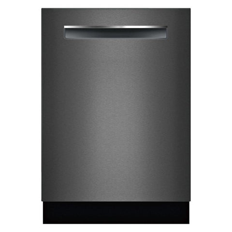 Bosch 42 dBA Built In Dishwasher in Black Stainless SHPM78W54N