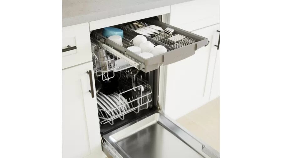 Bosch - 46 dBA Built In Dishwasher in Stainless - SPE53C55UC