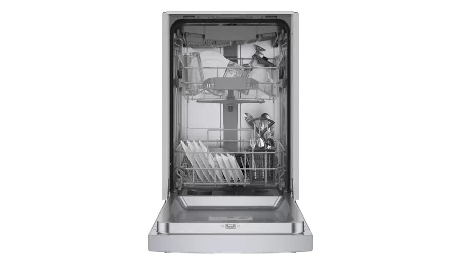 Bosch - 46 dBA Built In Dishwasher in Stainless - SPE53C55UC