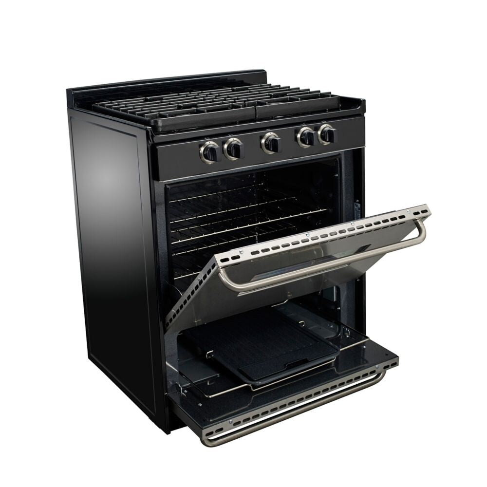 Unique Appliances - 3.8 cu. ft  Off-Grid Gas Range in Stainless - UGP-30S/S