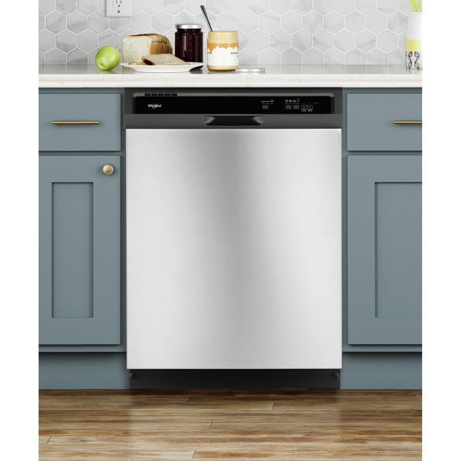 Whirlpool - 55 dBA Built In Dishwasher in Stainless - WDF331PAHS