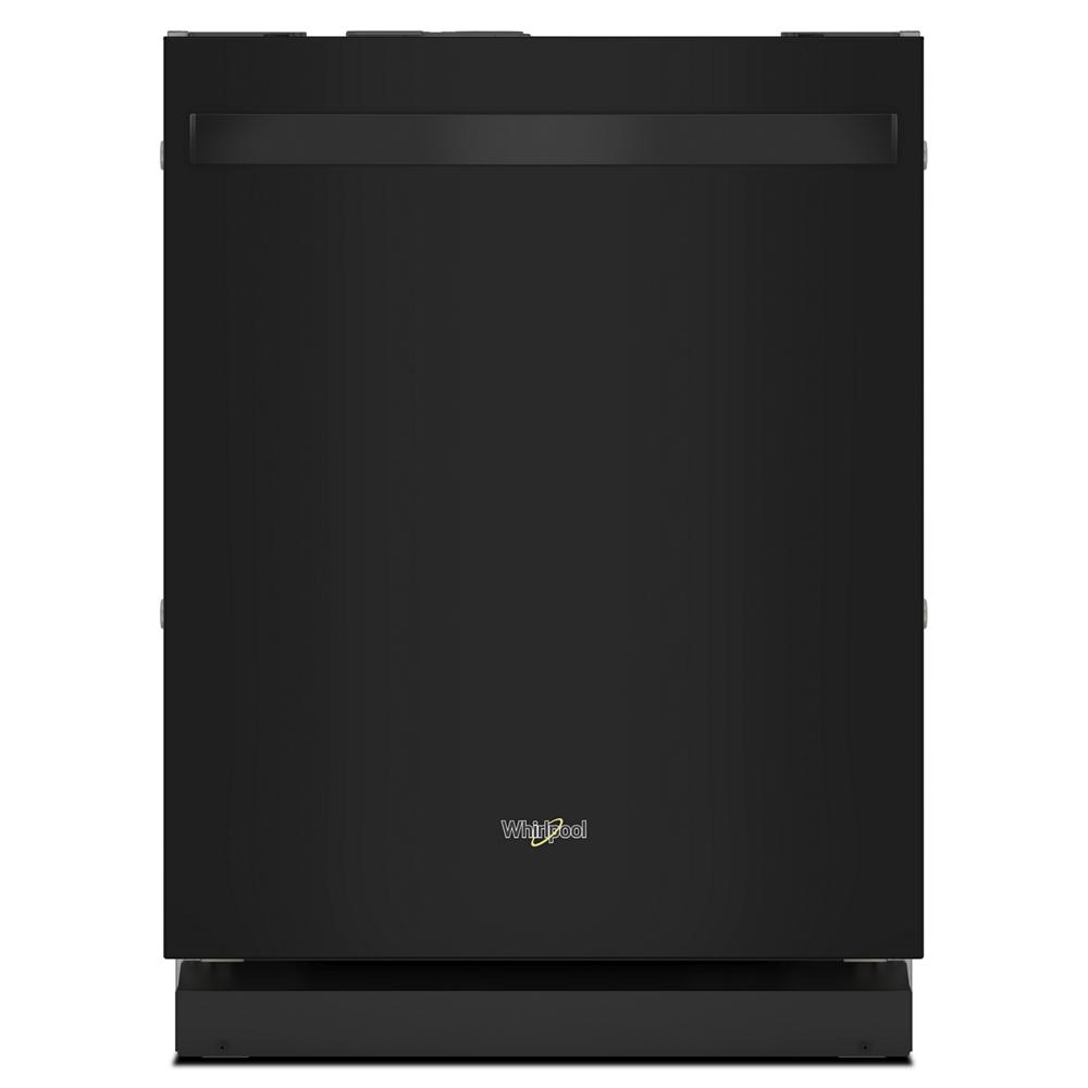 Whirlpool - 44 dBA Built In Dishwasher in Black - WDT550SAPB