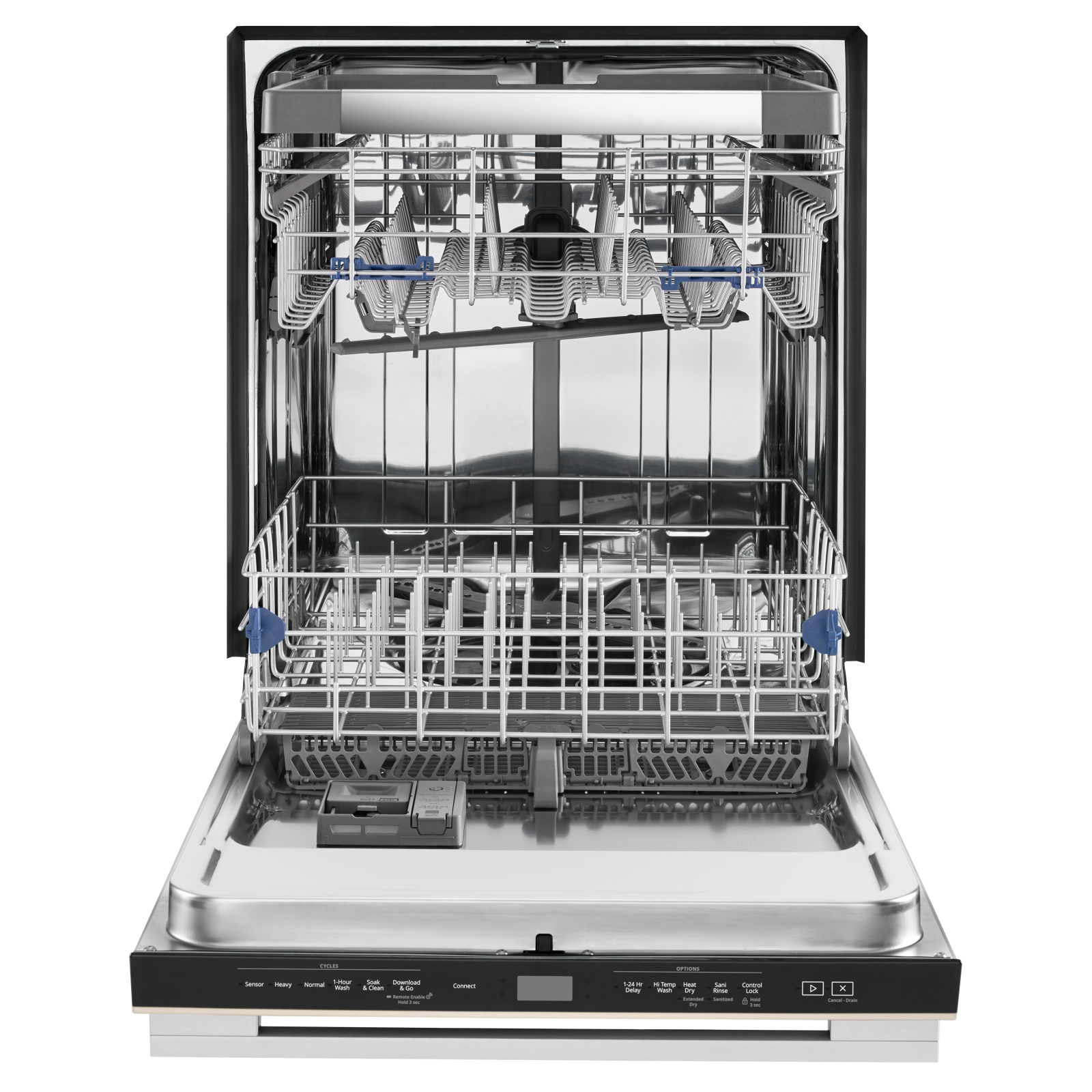 Whirlpool - 47 dBA Built In Dishwasher in Black - WDTA75SAHN