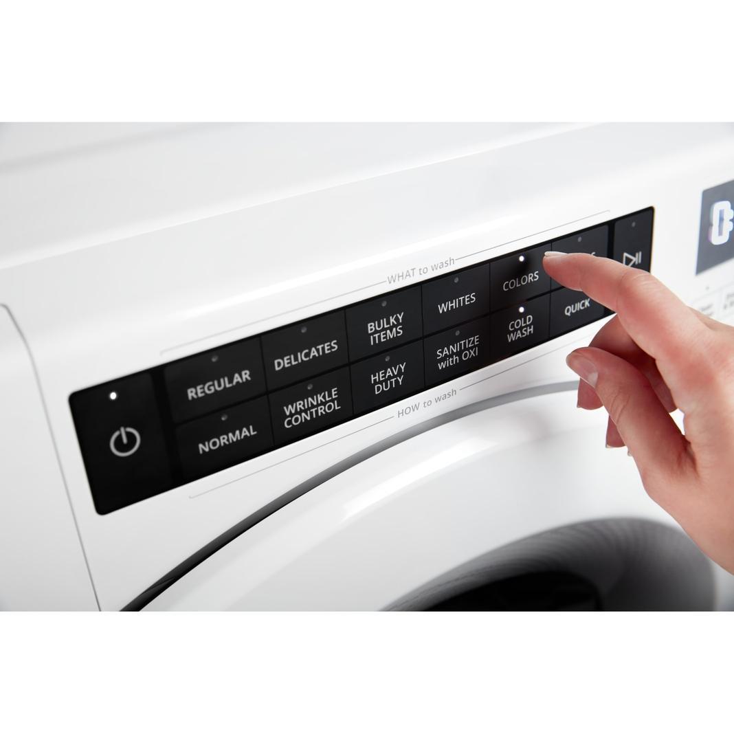 Whirlpool - 5.2 cu. Ft  Front Load Washer in White - WFW5620HW