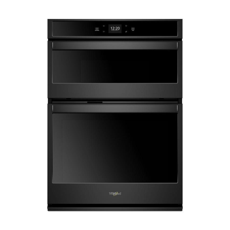 Whirlpool - 5.7 cu. ft Combination Wall Oven in Black - WOC54EC7HB