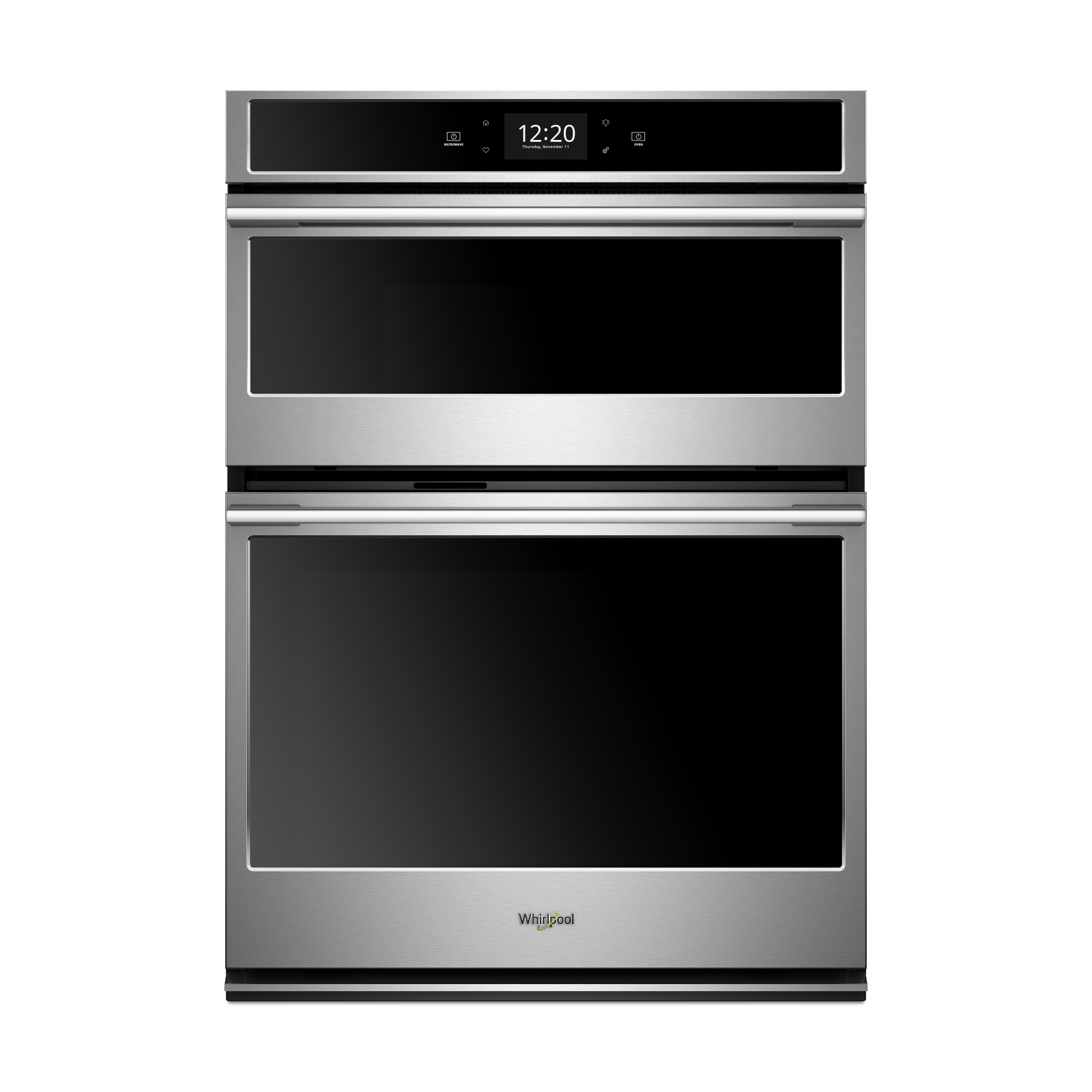 Whirlpool - 6.4 cu. ft Combination Wall Oven in Stainless - WOCA7EC0HZ