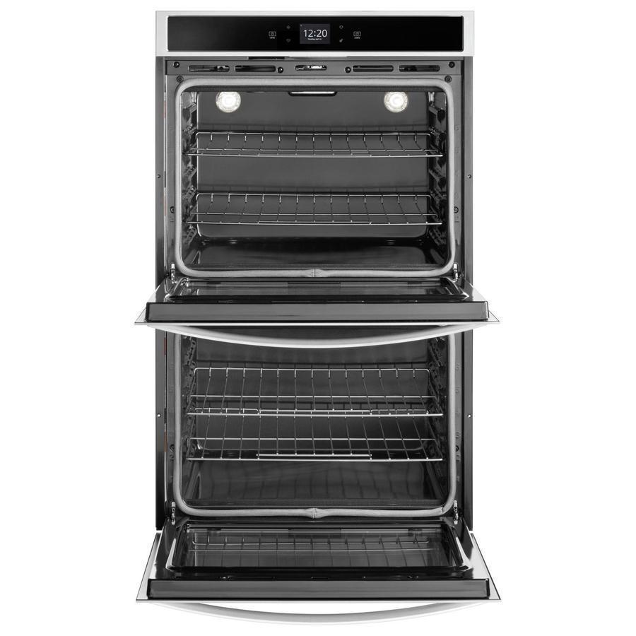 Whirlpool - 8.6 cu. ft Double Wall Oven in Stainless - WOD51EC7HS