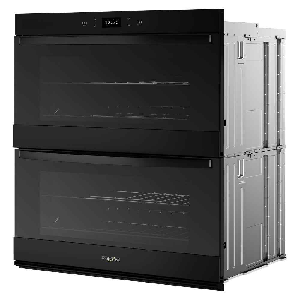 Whirlpool - 10 cu. ft Double Wall Oven in Black - WOED5030LB