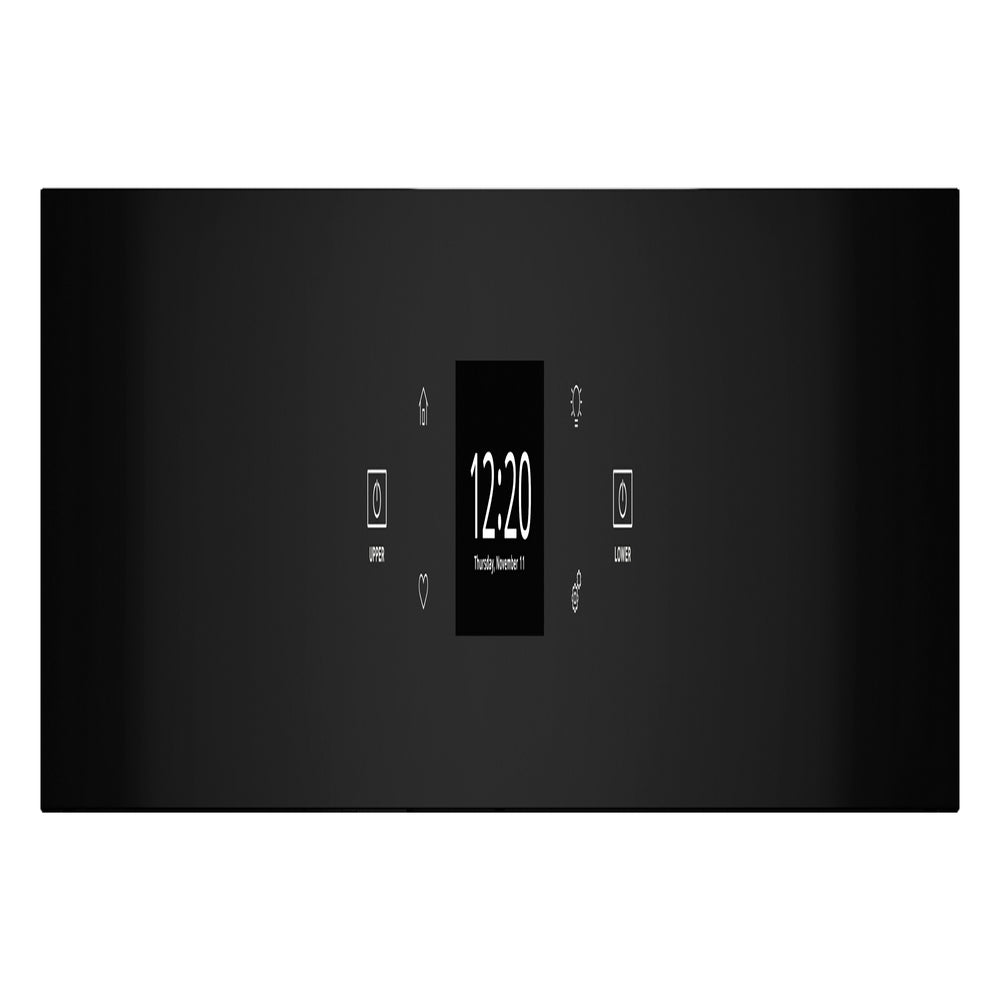 Whirlpool - 10 cu. ft Double Wall Oven in Black - WOED5030LB