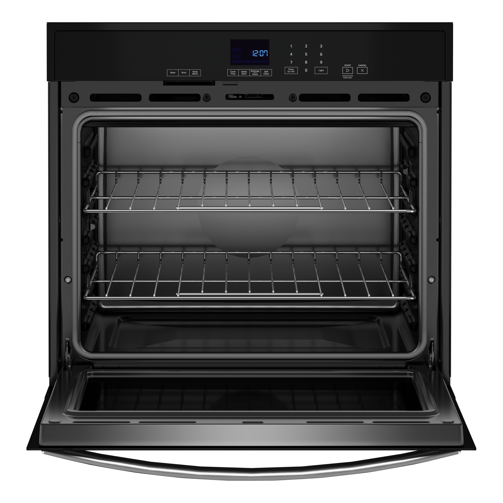 Whirlpool - 4.3 cu. ft Single Wall Oven in Stainless - WOES3027LS