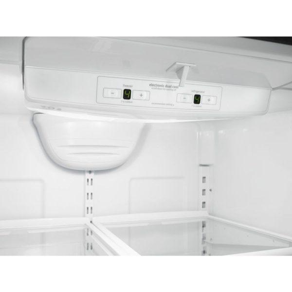 Whirlpool - 29.75 Inch 18.67 cu. ft Bottom Mount Refrigerator in Stain