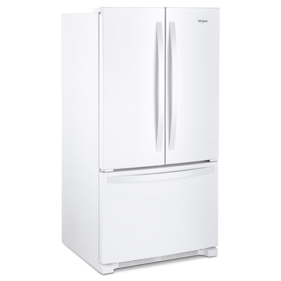 Whirlpool - 35.63 Inch 20 cu. ft French Door Refrigerator in White - WRF540CWHW