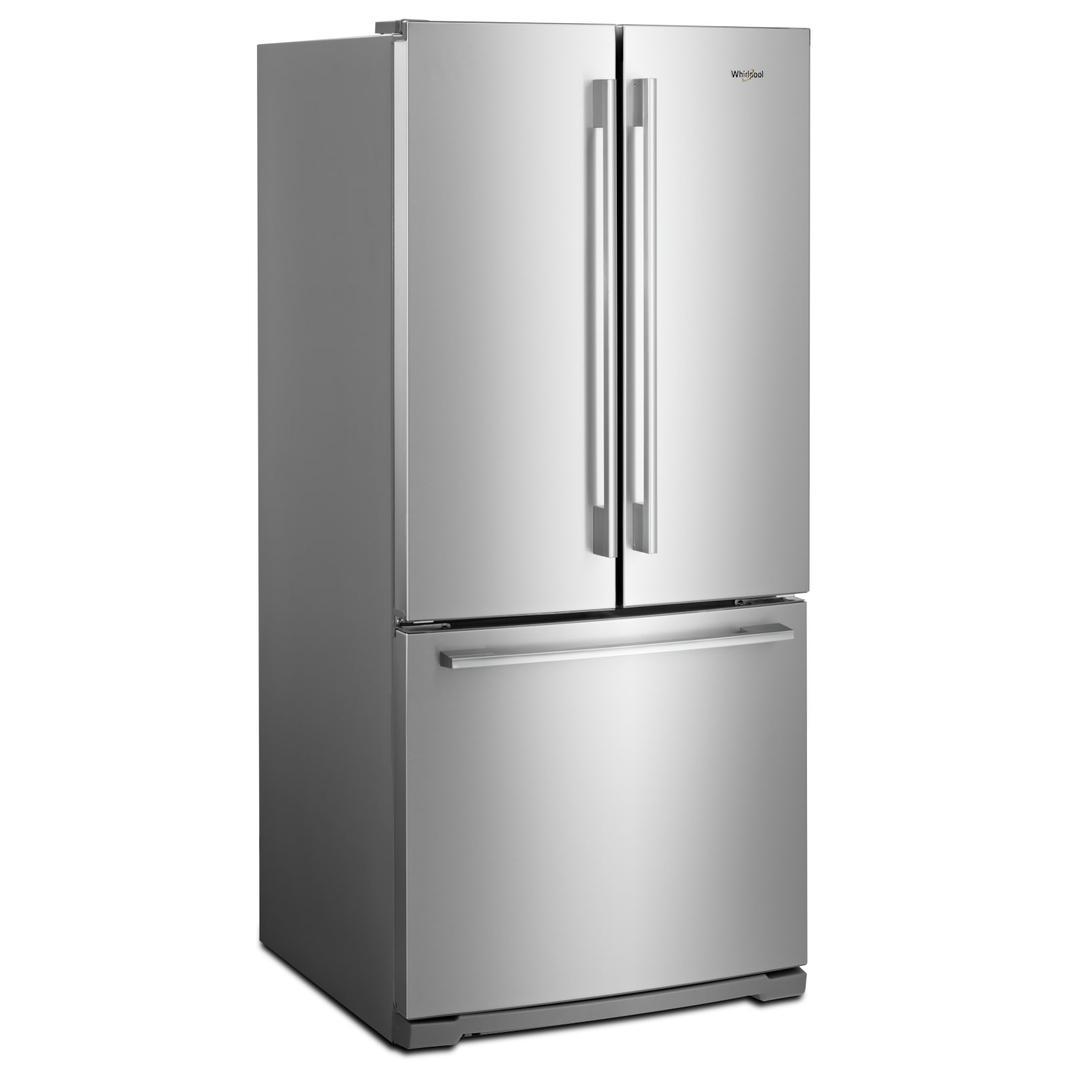 Whirlpool - 29.5 Inch 19.68 cu. ft French Door Refrigerator in Stainless - WRFA60SMHZ