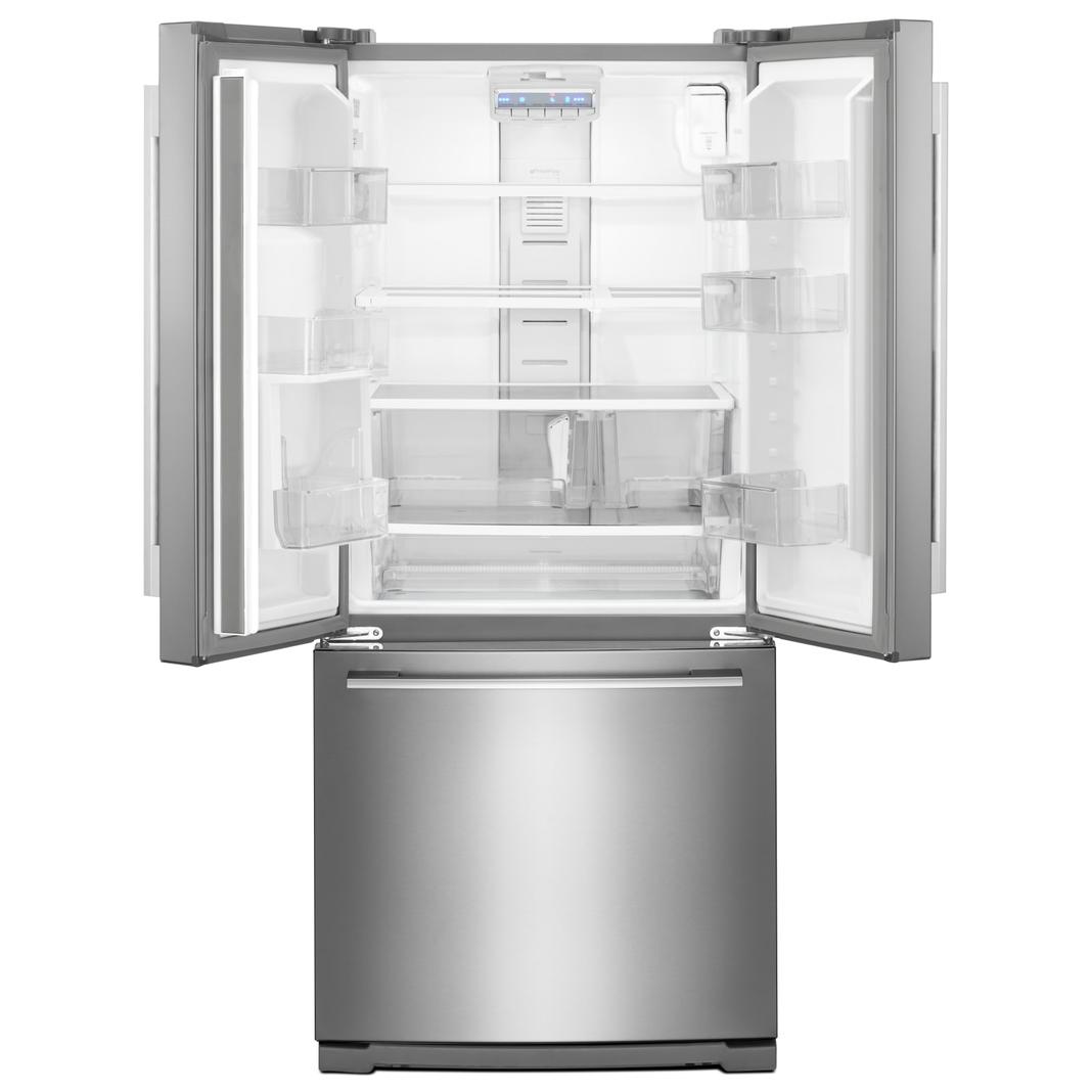 Whirlpool - 29.5 Inch 19.68 cu. ft French Door Refrigerator in Stainless - WRFA60SMHZ