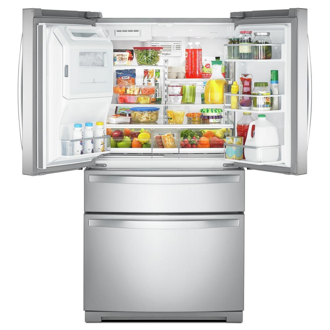 Whirlpool - 35.75 Inch 26 cu. ft French Door Refrigerator in Stainless - WRX986SIHZ