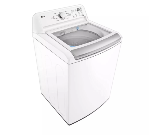 LG - 4.8 cu. Ft  Top Load Washer in White - WT7155CW