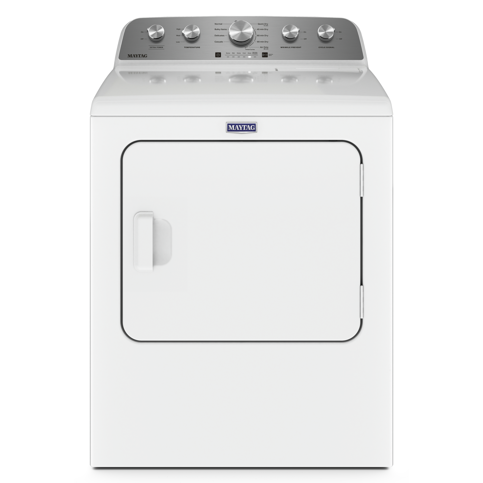 Maytag - 7 cu. Ft  Electric Dryer in White - YMED5030MW