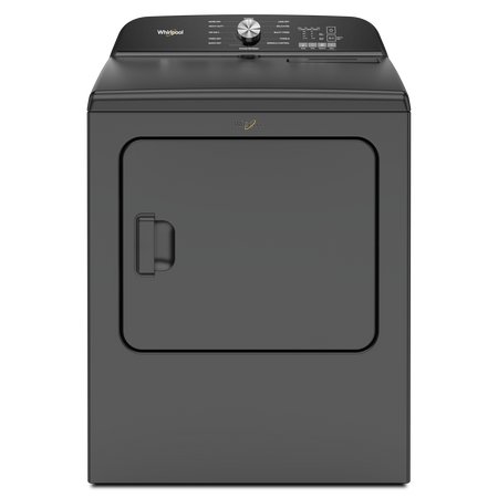 Whirlpool - 7 cu. Ft  Electric Dryer in Black - YWED6150PB