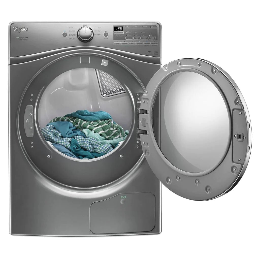 Whirlpool - 8.5 cu. Ft  Electric Dryer in Silver - YWED9290FC