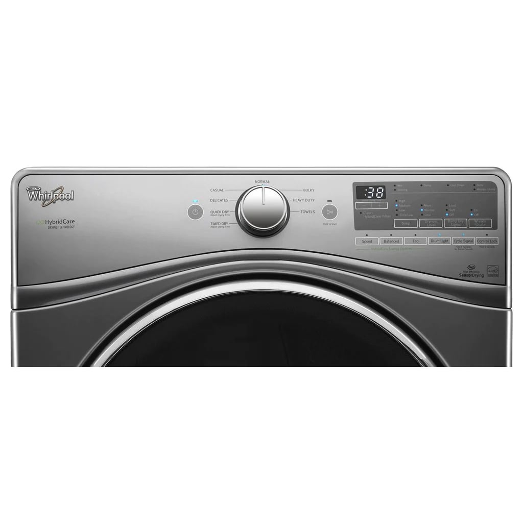 Whirlpool - 8.5 cu. Ft  Electric Dryer in Silver - YWED9290FC