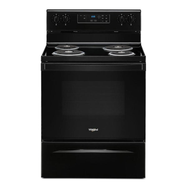 whirlpool electric range black stainless